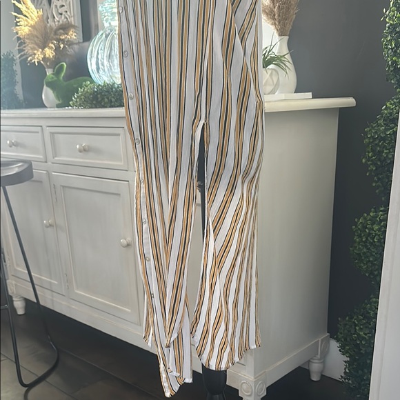 Forever 21 contemporary Striped Long Shirt - Picture 4 of 6